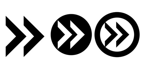 Arrows vectors icon set