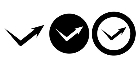 Arrows vectors icon set