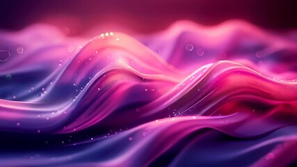 Poster - Experience the captivating motion of waves in rich colors, creating a tranquil atmosphere filled with beauty and depth