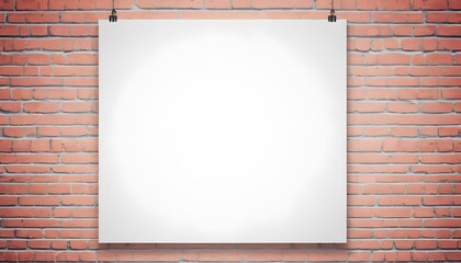 Poster - Empty Poster Design with a Beautiful Background Ideal for Creative Projects and Event Promotions