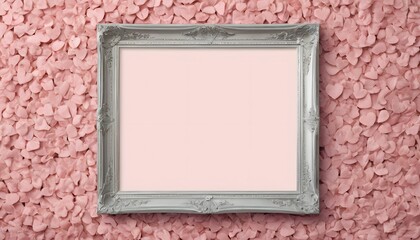 Poster - An Empty Poster Frame Background Suitable for Various Creative Uses in Advertising and Design Projects