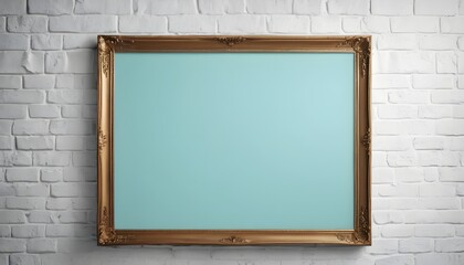 Poster - Artistic Empty Poster with a Beautiful Background Ideal for Various Creative Projects and Marketing Purposes