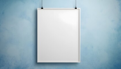 Poster - Stunning Empty Poster Template with a Beautiful Background for Creative Design Projects and Advertising Purposes