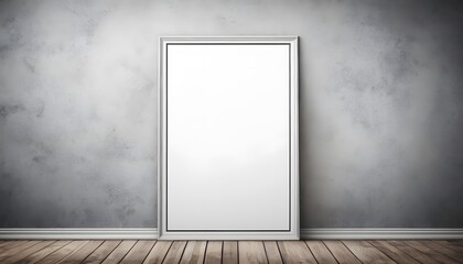 Aufkleber - A Beautiful Empty Poster Background Ideal for Various Creative Projects and Presentations.