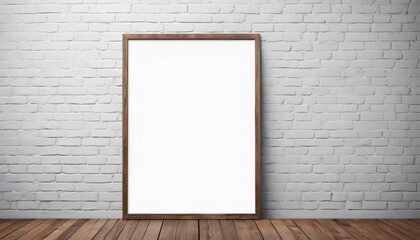 Poster - Stunning Empty Poster Design with a Beautiful Background Ideal for Creative Projects and Promotional Material