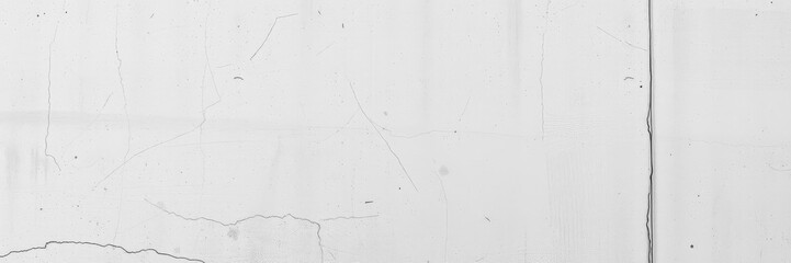 Wall Mural - White concrete wall background with textured plaster surface, concrete, empty, abstract