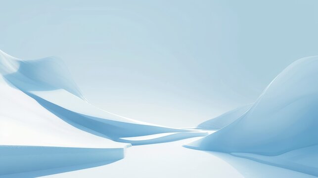 Convey the slow movement glacier minimalisti dcbe eba adaeab generated illustration