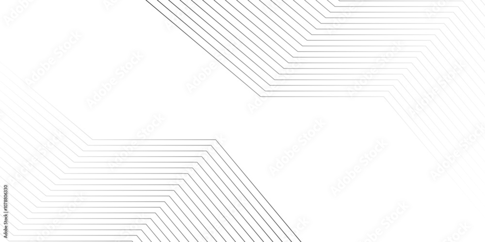 Abstract white and gray color geometric dynamic lines pattern ...