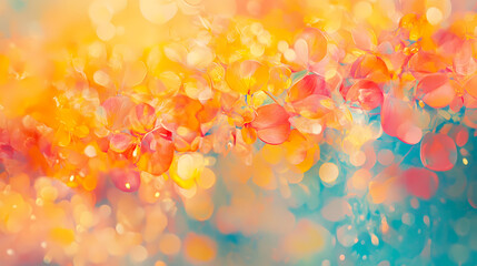 Wall Mural - abstract colorful background