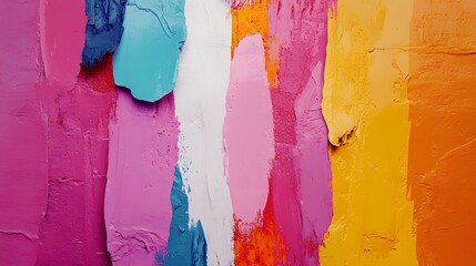 Poster - An abstract digital collage with overlapping paint strokes, textured backgrounds, and photographic cutouts, creating a vibrant layered design. Cinematic Scene, 4k resolution, cinematic scene