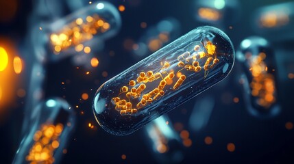 Poster - Nanobot Infused Nutrient Delivery System Visualizing the Future of Cellular Health and Nutrition