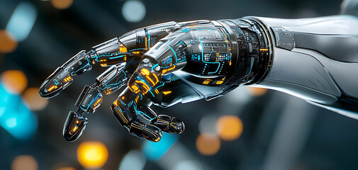 Poster - Explore how advanced robotics technology is transforming industries and enhancing human efficiency