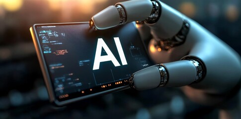 Aufkleber - Medical robots performing automated medical operations for future hospital equipment and precision surgical robots