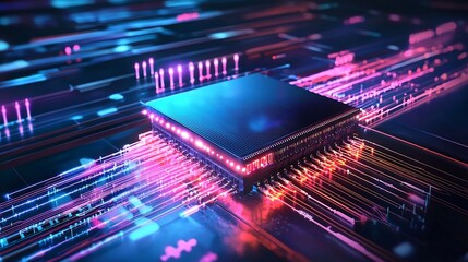 Poster - Quantum Internet Router Glowing with Entangled Photons Transferring Secure Data in Smart Home