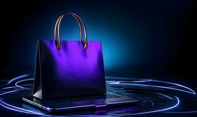 Poster - Engaging e-commerce platform design, intuitive navigation, vibrant product display, streamlined user experience, modern aesthetic, seamless interaction.