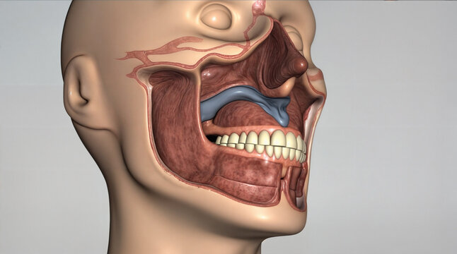 Detailed Anatomical Model of Human Face