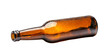 © Michael - A brown glass beer bottle lying down, isolated over transparent background, PNG cut-out