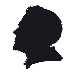 Sticker - Frankenstein Silhouette, Illustration Isolated On White Background