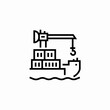 © Nijat - shipping ship icon sign vector