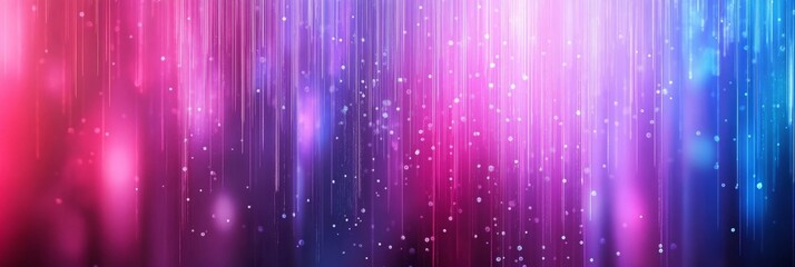 Poster - This captivating and vibrant digital abstract wallpaper showcases a stunning array of glowing colors and intricate futuristic patterns, making it a perfect fit for various technologythemed projects