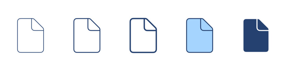File icon Symbol set collection
