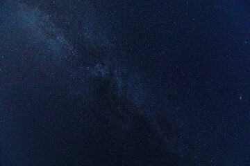 Wall Mural - night sky with milky way.armenia