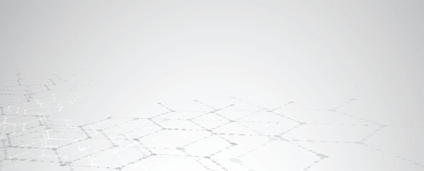 Wall Mural - a dna technology abstract background
