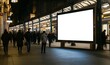© Valentyna - Billboard on Victoria Station Mockup