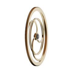 Wall Mural - cog wheel isolated