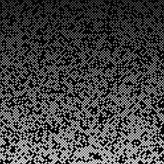 Poster - Diagonal square pattern background - monochrome abstract vector illustration with squares