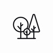 © Nijat - park trees forest nature icon sign vector
