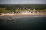 Aerial view of New Hampshire seacoast