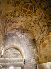 Wall Mural - Interior of the ancient Church of St. Nicholas, located in the city of Myra, Turkey