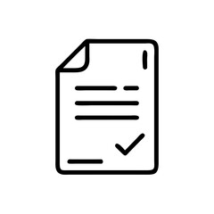 Poster - A vector icon representing the act of searching through documents, illustrating a focused activity commonly performed in offices or study environments