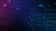 © Vladimir - Futuristic blue abstract background featuring circuit board circles and various tech elements.
