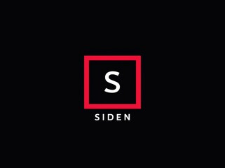 Poster - Minimalist NS Logo Design, Clean Typography Ns Initial Square Logo Vector for Business