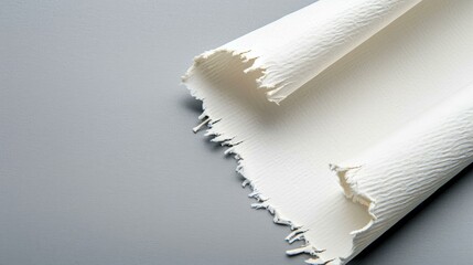 Poster - A smooth, long white paper canvas that serves as the perfect backdrop for creative projects and design work.