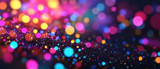 Poster - Amazing Design Colorful Dots Abstract