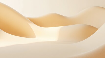 Aufkleber - Elegant abstract minimalist background 3D illustration 3D rendering