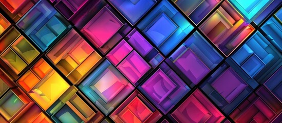 Poster - Abstract Tile Background