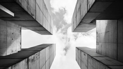 Poster - Abstract architectural structure