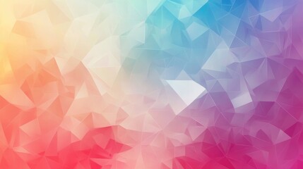 Poster - Multicolored abstract geometric polygonal background