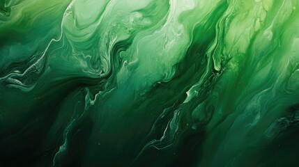 Poster - Abstract background featuring a green tone pattern