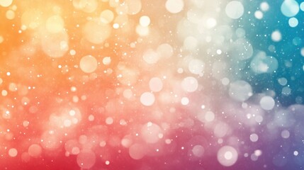 Poster - Abstract illustration featuring a blurred vintage background with defocused bokeh effects