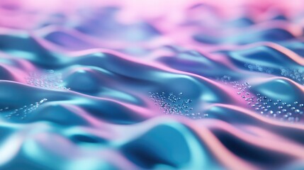 Fototapete - Abstract texture with a light bokeh background in 3D cartoon rendering