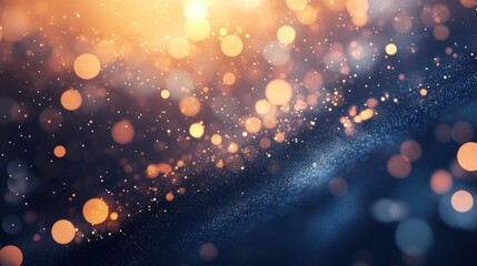 Poster - Abstract radial blur featuring numerous particles generated in 3D creating a visually engaging background for technology related creative projects