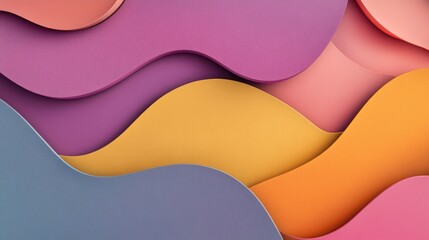 Poster - Colorful background template with gentle classic texture for graphic design works featuring a 3D cartoon rendering and ample copy space