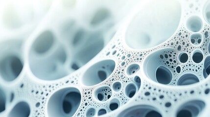 Poster - Abstract modern background featuring intricate fractal shapes