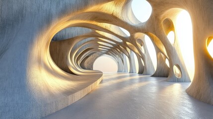 Poster - Abstract architectural structure