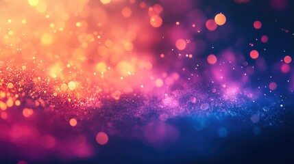 Poster - Modern abstract backdrop featuring luminous effects